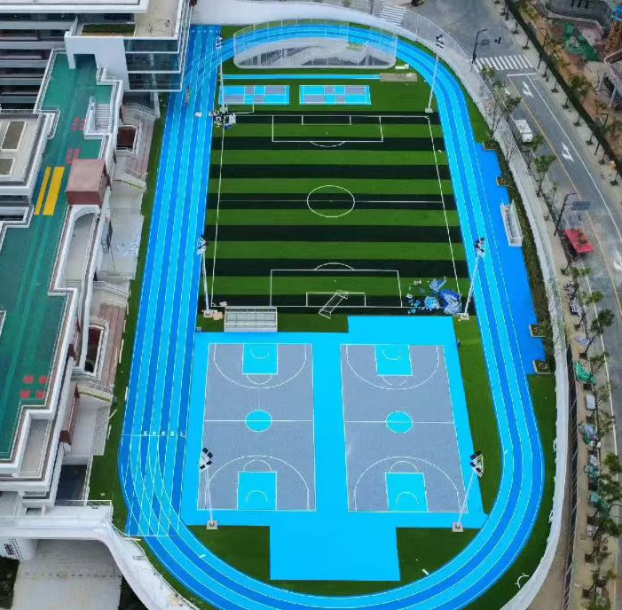 秦皇岛市透水跑道足球场人造草坪 - 一站式服务